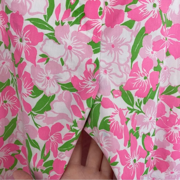 Lilly Pulitzer Vintage Floral Pants with Belt Size 10 – 1960s/1970s - Picture 6 of 11